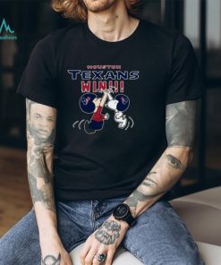 Charlie Snoopy High Five Houston Texans Win Shirt