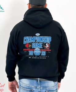 Charlotte NC 2023 Atlantic Coast Conference Championship Louisville Cardinals vs Florida State Seminoles T Shirt Hoodie