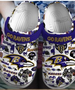 Charm City Swagger Clogs Go Ravens Crocs