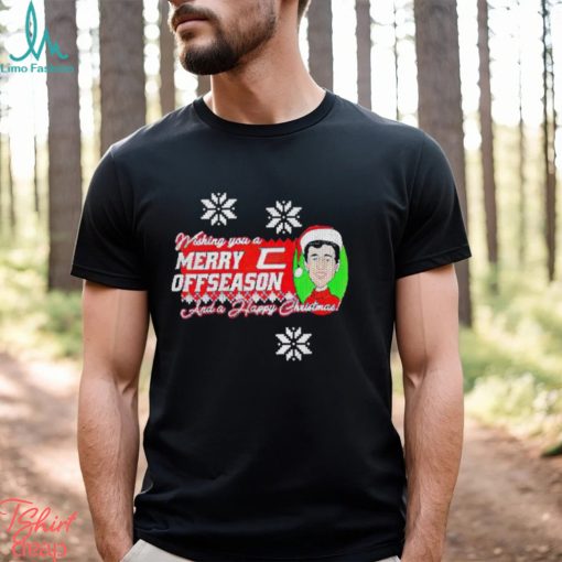 Chase Elliott wishing you a Merry Offseason and a Happy Christmas t shirt