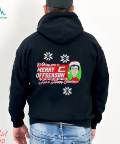 Chase Elliott wishing you a Merry Offseason and a Happy Christmas t shirt