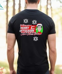 Chase Elliott wishing you a Merry Offseason and a Happy Christmas t shirt