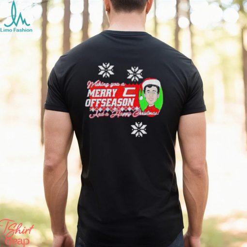 Chase Elliott wishing you a Merry Offseason and a Happy Christmas t shirt