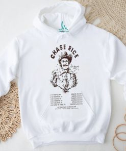 Chase Rice Tour Setlist Merch shirt