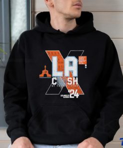 Checkered Flag Sports Black 2024 Clash At The Coliseum Graphic shirt