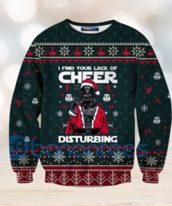 Cheer Disturbing Star Wars Ugly Christmas All Over Printed 3D Sweater