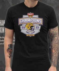Cheez It Citrus Bowl 2023 LSU Tigers Champions Shirt