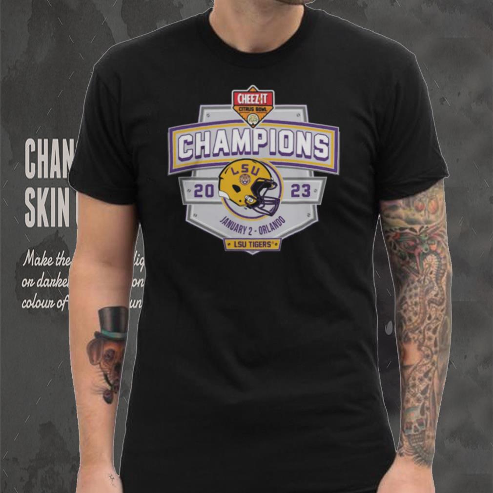 Cheez It Citrus Bowl 2023 LSU Tigers Champions Shirt Cheez It Citrus Bowl 2023 LSU Tigers Champions Shirt
