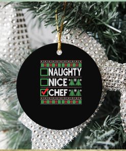 Chef Claus Christmas Ugly Sweater Chef Xmas Outfit 2022 Ornament Christmas