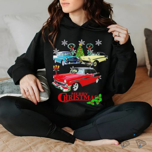 Chevrolet Bel Air car Merry Christmas shirt