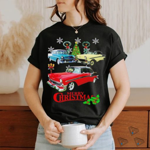Chevrolet Bel Air car Merry Christmas shirt