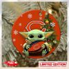 Chicago Bears Baby Yoda NFL 2023 Christmas Tree Decorations Ornament