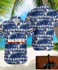 Chicago Bears Coconut Tree Pattern Hawaiian Shirt For Men Women