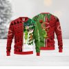 Chicago Bears Grinch & Scooby Doo Christmas Ugly Sweater 1