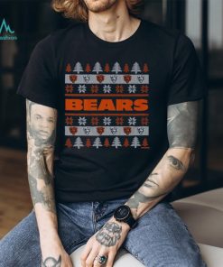 Chicago Bears Holiday Christmas Tree T Shirt