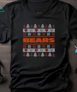 Chicago Bears Holiday Christmas Tree T Shirt