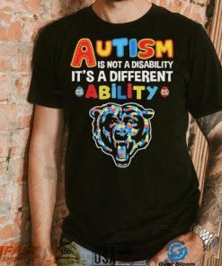 Chicago Bears NFL Autism Is Not A Disability 2024 Shirt