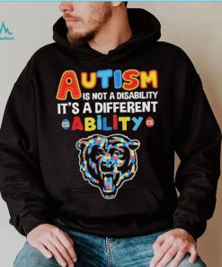 Chicago Bears NFL Autism Is Not A Disability 2024 Shirt