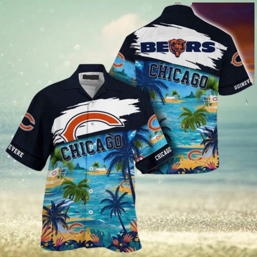 Chicago Bears NFL Customized Summer Hawaii Shirt For Sports Fans