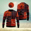 Chicago Bears Santa Claus Personalized Ugly Christmas Sweater 3D Printed Men And Women Holiday Gift