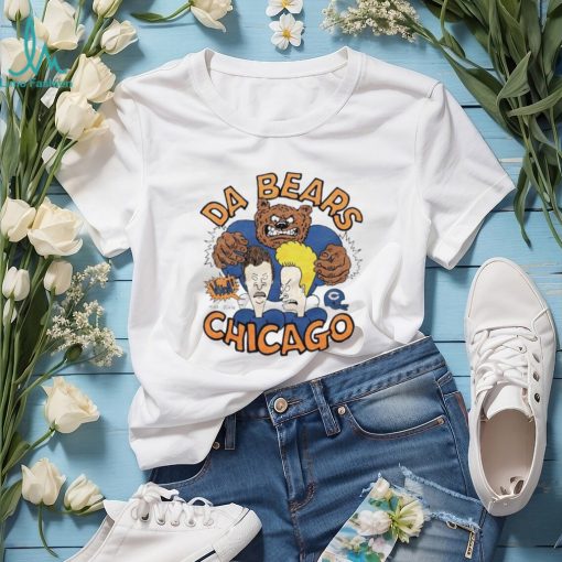 Chicago Bears X Beavis And Butt Head da bears whoa shirt