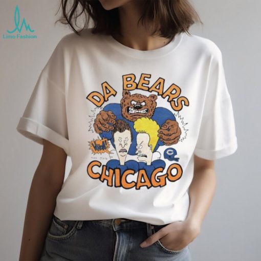 Chicago Bears X Beavis And Butt Head da bears whoa shirt