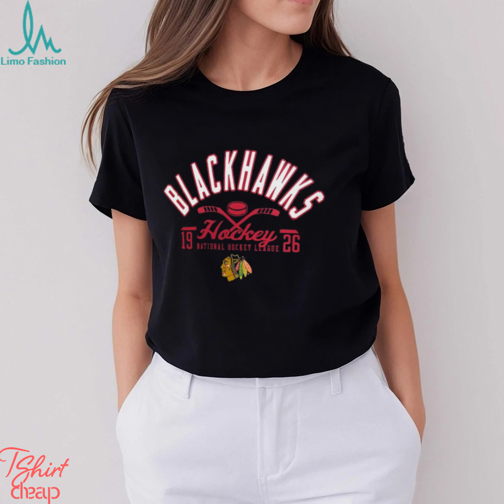 Chicago Blackhawks Starter Puck T Shirt Chicago Blackhawks Starter Puck T Shirt