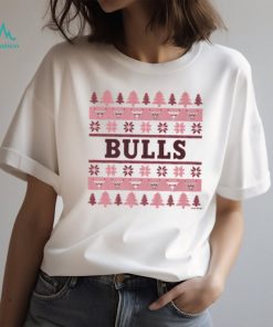 Chicago Bulls Holiday Christmas Tree T Shirt