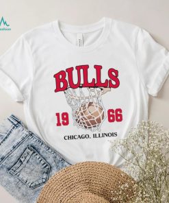Chicago Bulls basketball NBA est 1966 Illinois logo shirt