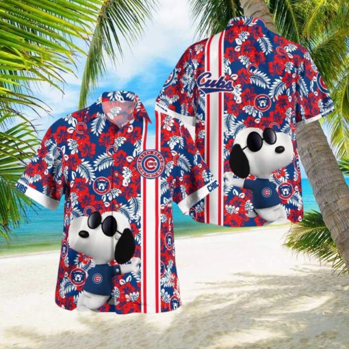 Chicago Cubs Tropical Hawaiian Shirt And Short Combo For Men And Women