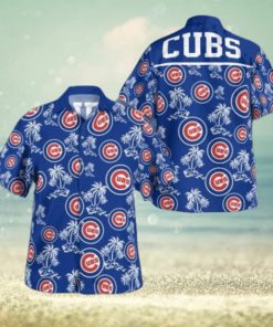 Chicago Cubs Tropical Hawaiian Shirt