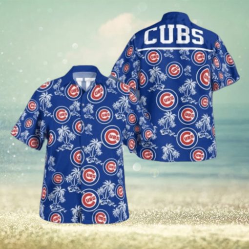 Chicago Cubs Tropical Hawaiian Shirt