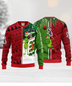 Chicago White Sox Grinch & Scooby doo Christmas Ugly Sweater 1