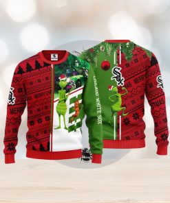 Chicago White Sox Grinch & Scooby doo Christmas Ugly Sweater 1