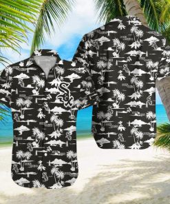 Chicago White Sox MLB Coconut Pattern Black Beach Lover Gift Aloha Hawaiian Shirt