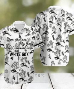 Chicago White Sox MLB Coconut Pattern White Beach Lover Gift Aloha Hawaiian Shirt