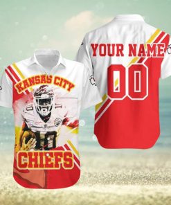 Chiefs Hawaiian Shirt Tyreek Hill 10 Kansas City Chiefs Custom Hawaiian Shirts