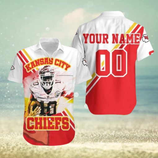 Chiefs Hawaiian Shirt Tyreek Hill 10 Kansas City Chiefs Custom Hawaiian Shirts