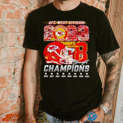 Chiefs Kingdom AFC West Division 2023 Champions shirt