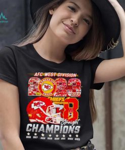 Chiefs Kingdom AFC West Division 2023 Champions shirt