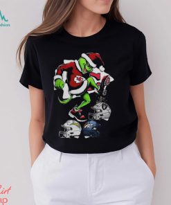 Chiefs Shop The Grinch Kansas City Chiefs Stomp On NFL Teams Christmas Shirt