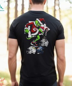 Chiefs Shop The Grinch Kansas City Chiefs Stomp On NFL Teams Christmas Shirt