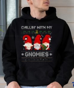 Chillin With My Gnomies Funny Christmas Family on Unisex Vintage Sport T Shirt