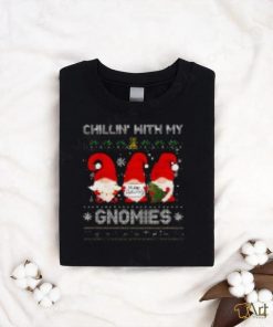 Chillin With My Gnomies Funny Christmas Family on Unisex Vintage Sport T Shirt