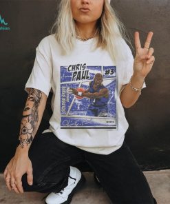 Chris Paul Golden State Comic Signature merican professional basketball player T Shirt