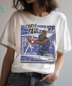 Chris Paul Golden State Comic Signature merican professional basketball player T Shirt