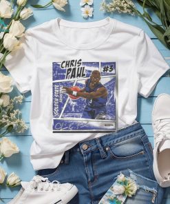 Chris Paul Golden State Comic Signature merican professional basketball player T Shirt