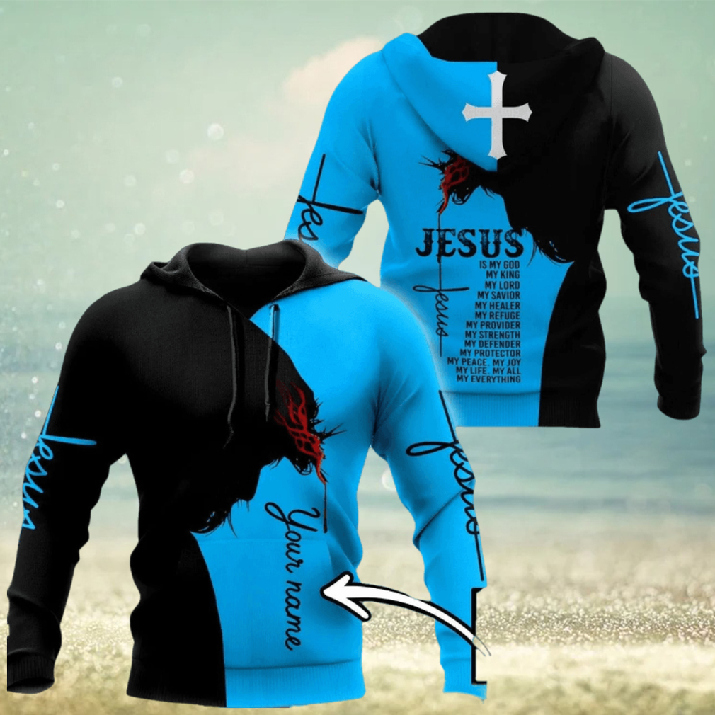 Christian Jesus Custom Name 3d All Over Print Hoodie Christian Jesus Custom Name 3d All Over Print Hoodie