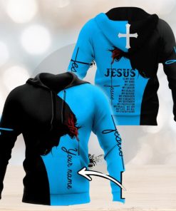 Christian Jesus Custom Name 3d All Over Print Hoodie