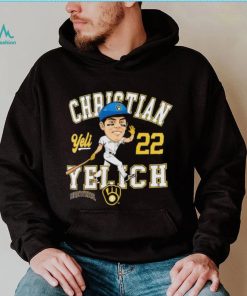 Christian Yelich Milwaukee Brewers Caricature shirt